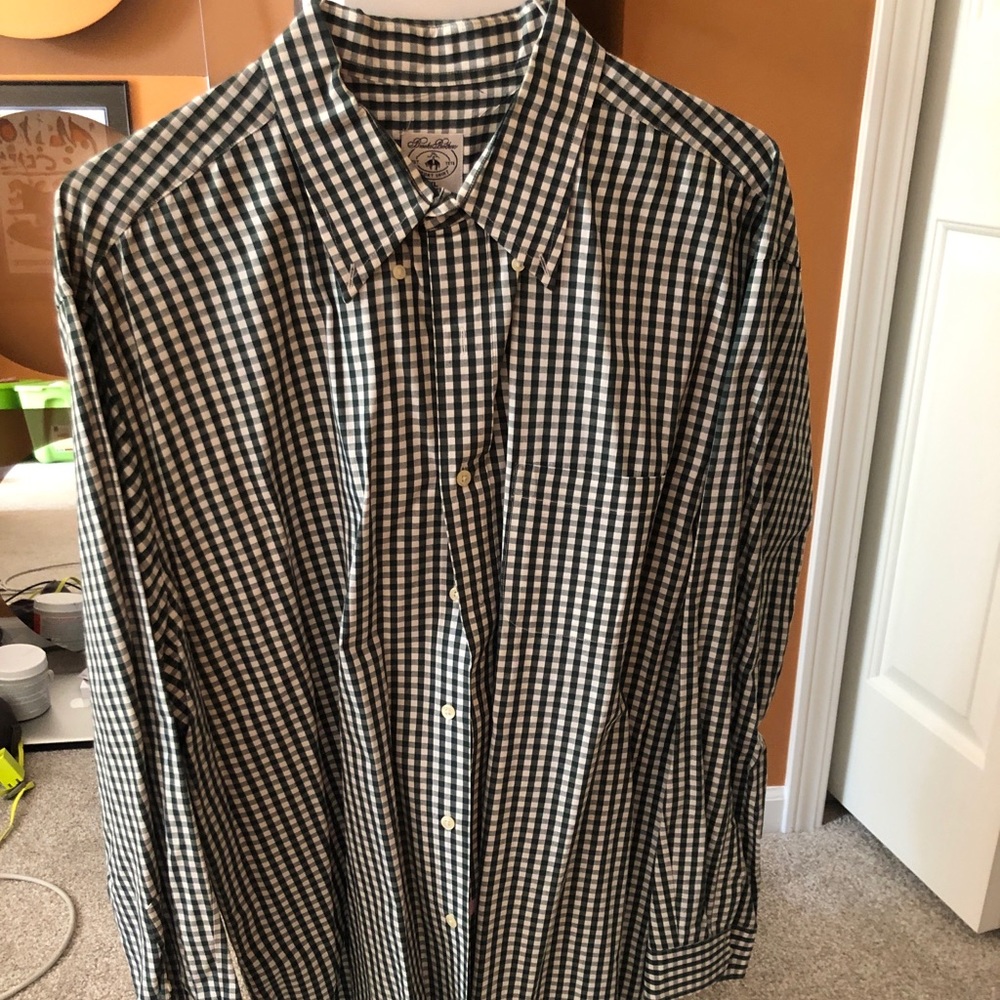 Brooks Brothers Gingham Button Down